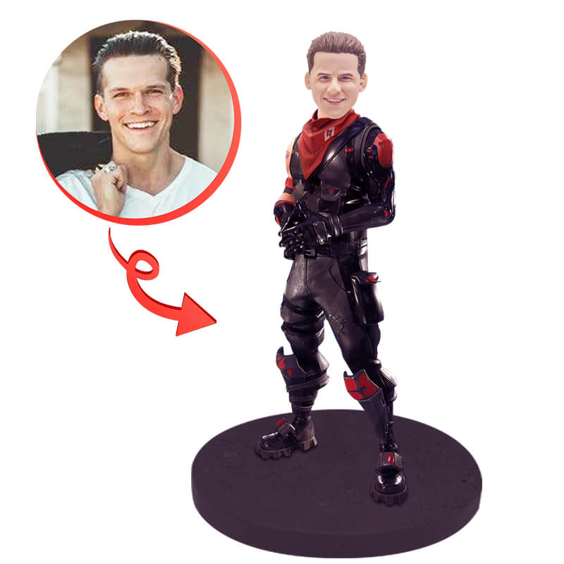Custom Fortnite Game Bobbleheads - Collectible Vinyl Figures of Your Favorite Characters - Perfect for Gaming Room Decor, Gifts for Gamers, and Fortnite Fans