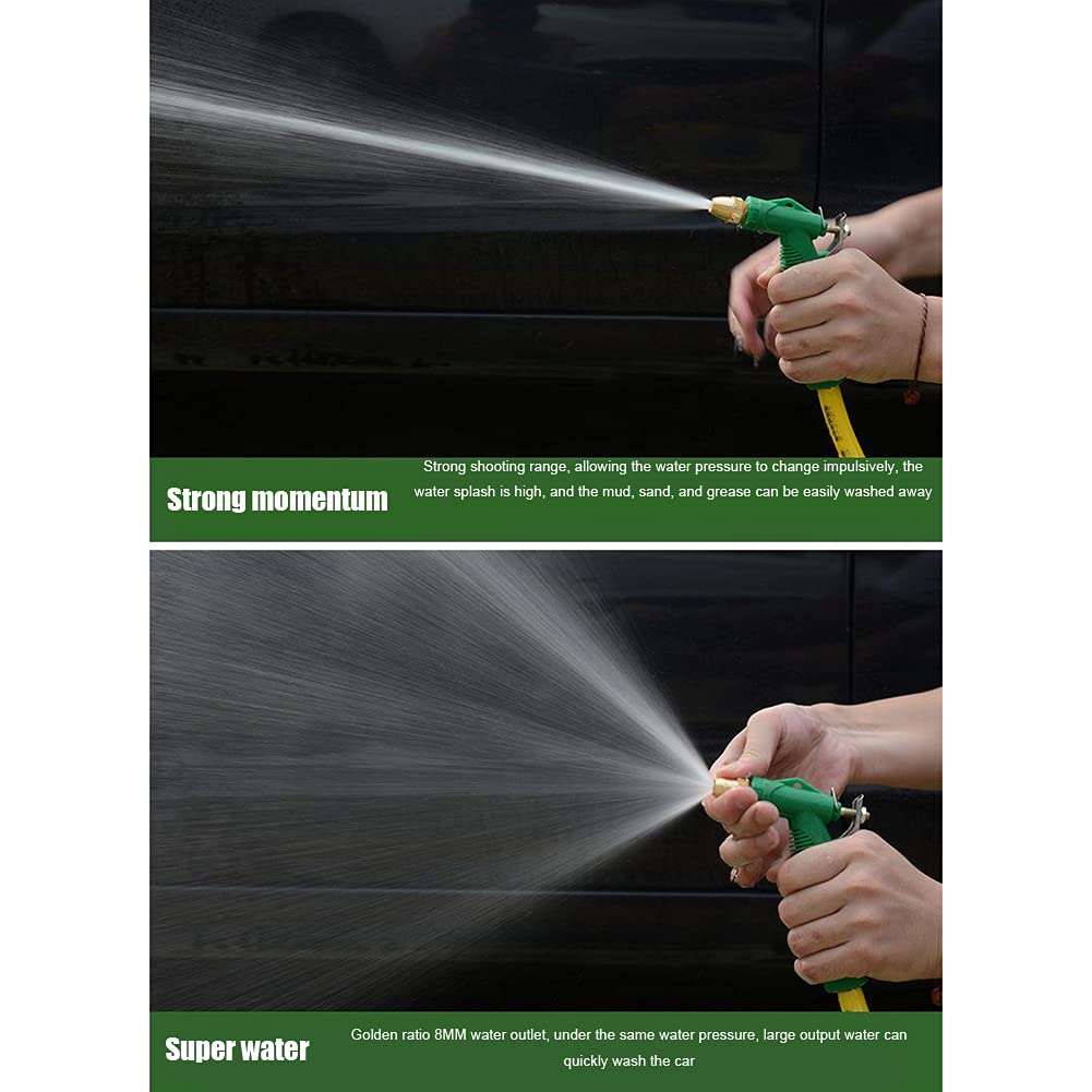 Expandable Garden Hose 15m - Lightweight, Flexible & Durable Water Hose for Car Washing, Lawn Watering & Household Use | Perfect for Outdoor Cleaning, Gardening & Pet Care