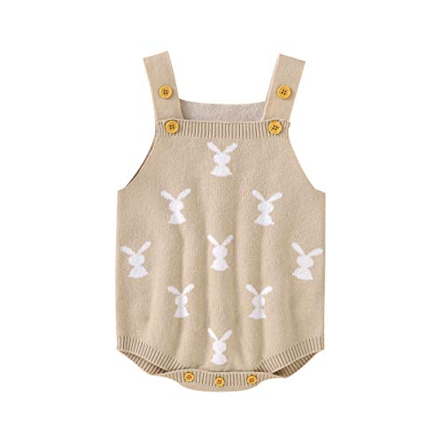 Rabbit Onesie- Khaki