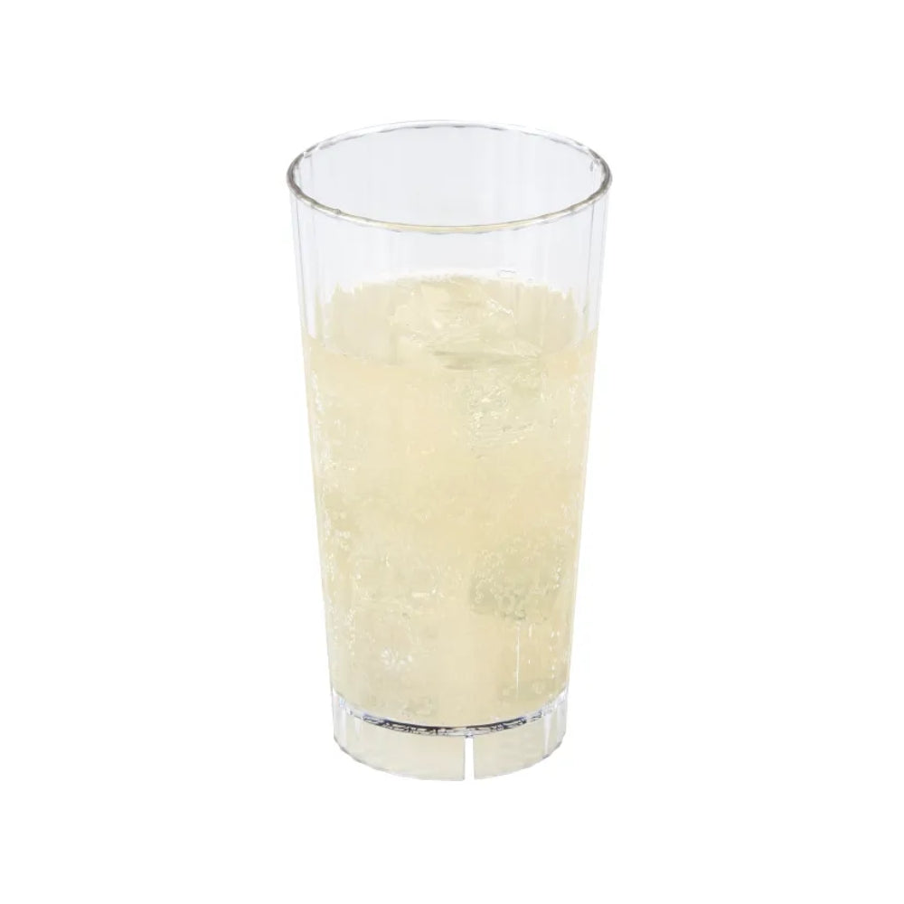 Cambro HT22CW135 Huntington 22 Oz Clear Plastic Tumbler - Bulk 36-Pack Case for Restaurants, Cafes, and Catering Services