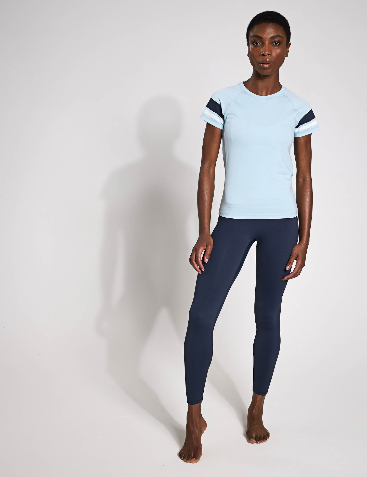 Willow Tee - Light Blue Women's T-Shirt | Soft Cotton Casual Top for Everyday Wear | Perfect for Outings, Work & Relaxing