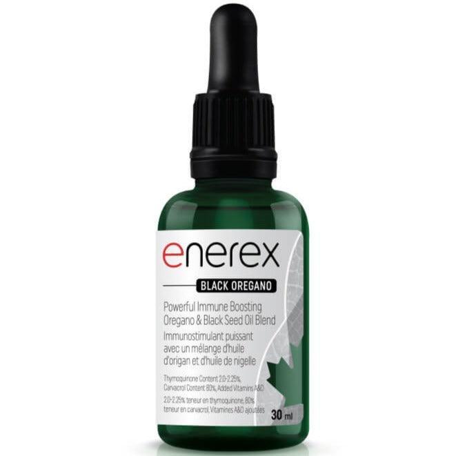 Enerex Black Oregano Oil 30ml - 100% Pure, Organic, Immune Support Supplement for Daily Wellness & Natural Remedies