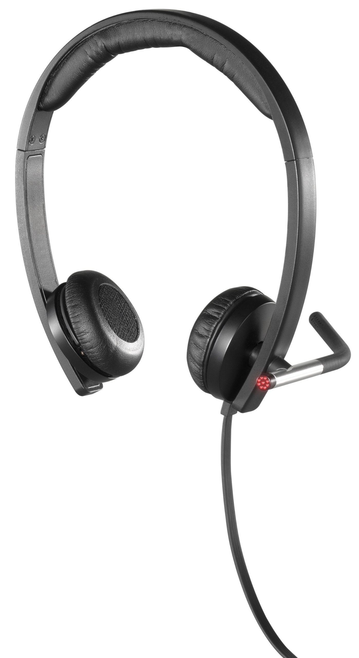 Logitech H650e USB Stereo Headset with Noise-Canceling Mic for Office, Gaming & Online Meetings - Comfortable Over-Ear Design for All-Day Use