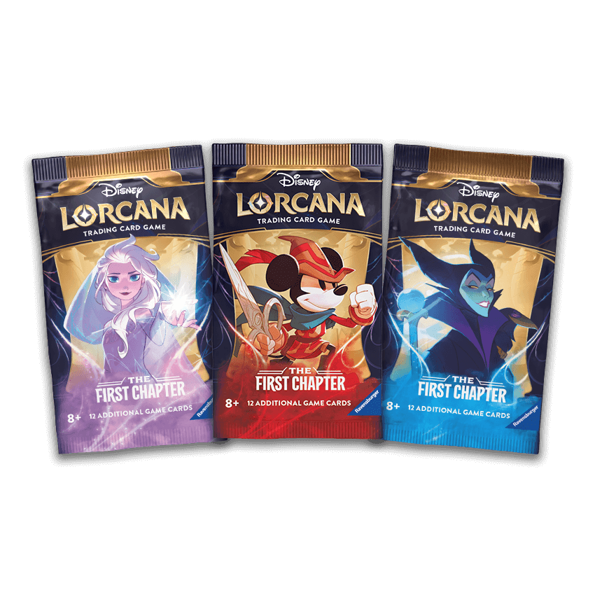 Disney Lorcana TCG The First Chapter Booster Box - 24 Packs | Collectible Trading Card Game for Beginners & Advanced Players | Perfect for Game Nights, Tournaments & Disney Fans