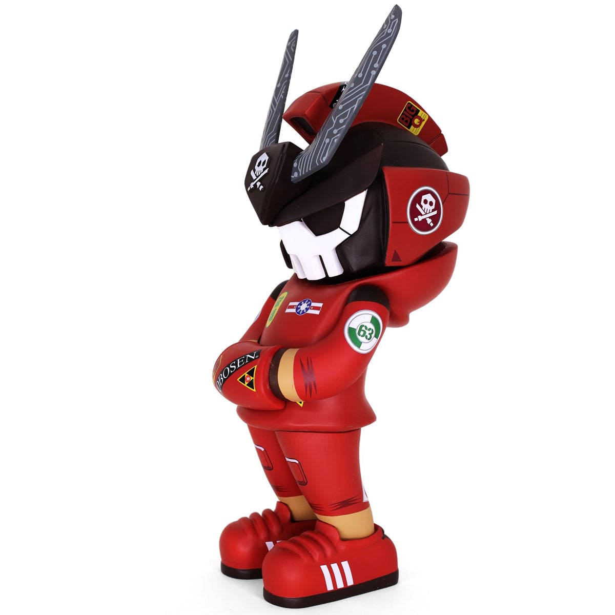 Ottomo 12 MEGA TEQ63 Designer Toy by Quiccs x Martian Toys - Limited Edition Collectible Art Figure for Display & Home Decor
