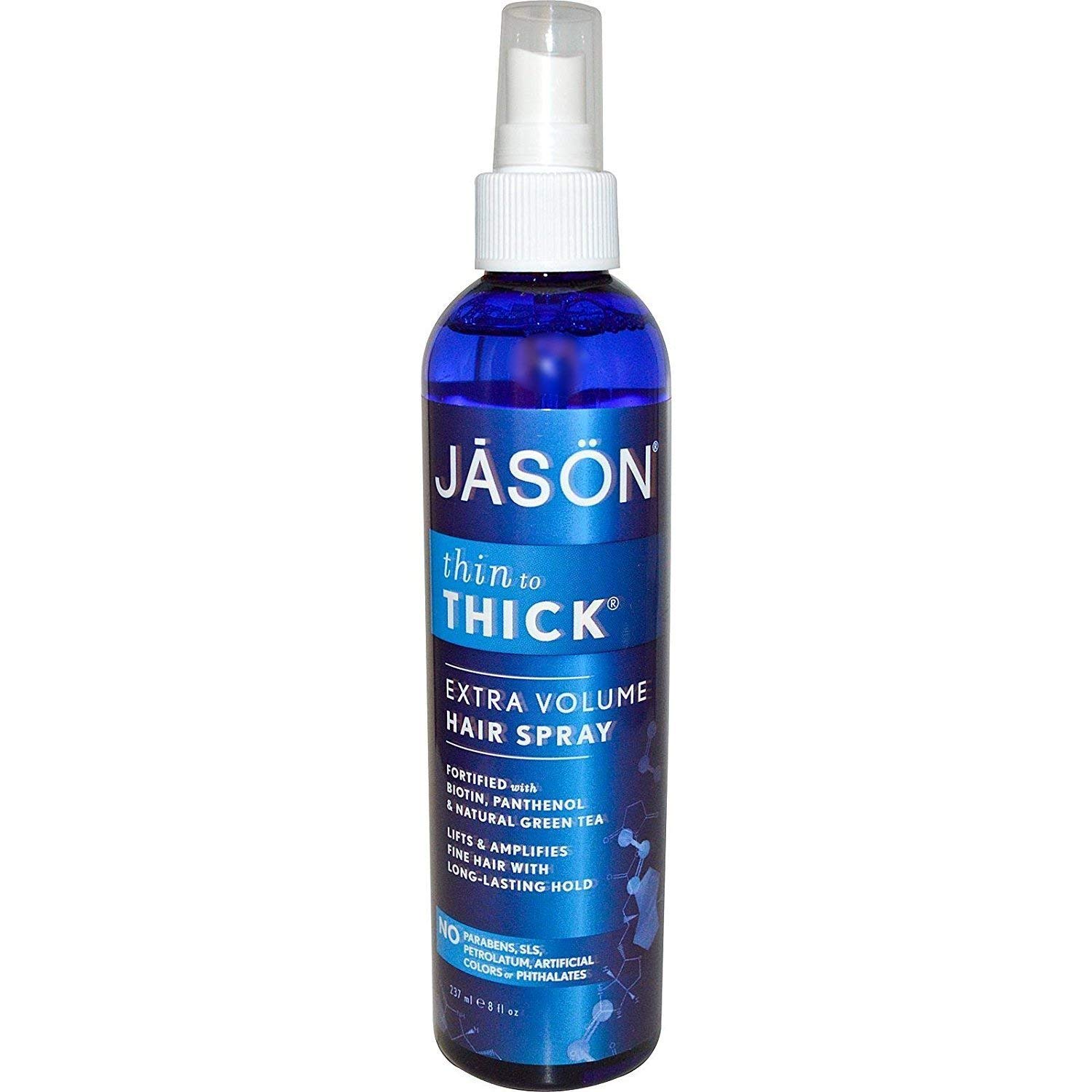 Jason Thin-To-Thick Hair Spray 8 oz (Pack of 12) - Volumizing & Texturizing Hair Styling Spray for Fine Hair - Perfect for Daily Use, Special Occasions & Salon Styling