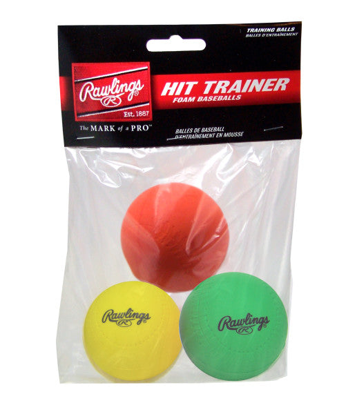 Rawlings Foam Baseballs for Training - Soft Practice Baseballs for Kids & Beginners - Perfect for Backyard, Indoor & Outdoor Batting Practice