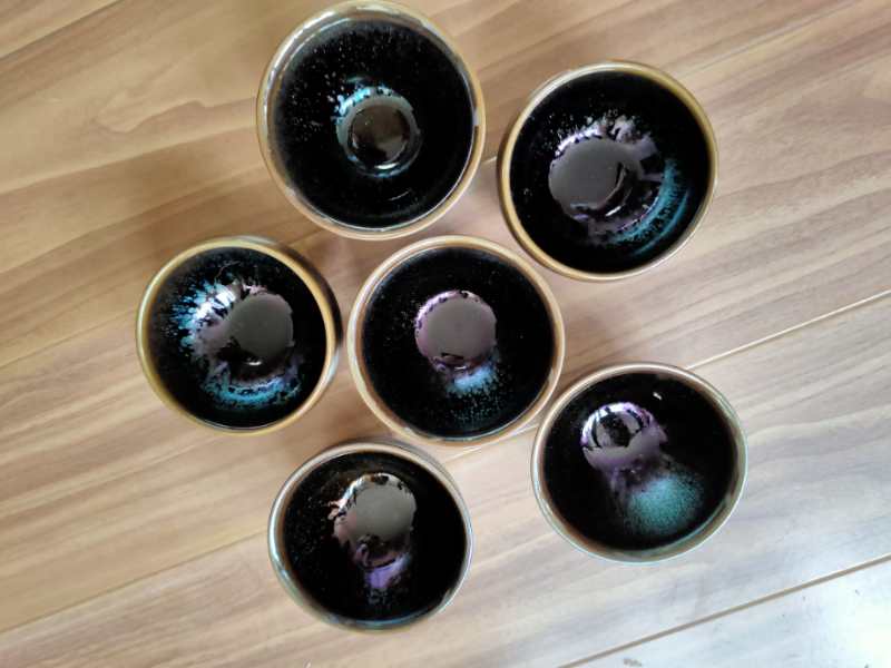Premium Tenmoku Tea Bowl from Fujian China - Authentic Jianzhan Jian Ware Ceramic Cup for Matcha, Green Tea & Gongfu Tea Ceremony - Perfect for Tea Lovers & Zen Meditation