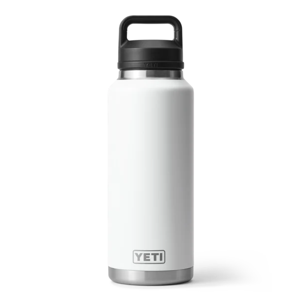 Yeti Rambler 46 oz Stainless Steel Water Bottle with Chug Cap - Insulated, Leakproof, BPA-Free for Outdoor, Gym, Hiking & Travel