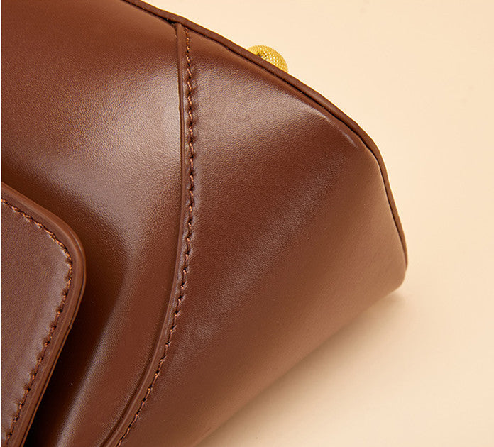 Stylish Genuine Leather Small Shoulder Handbag for Women - Perfect for Work, Travel & Everyday Use