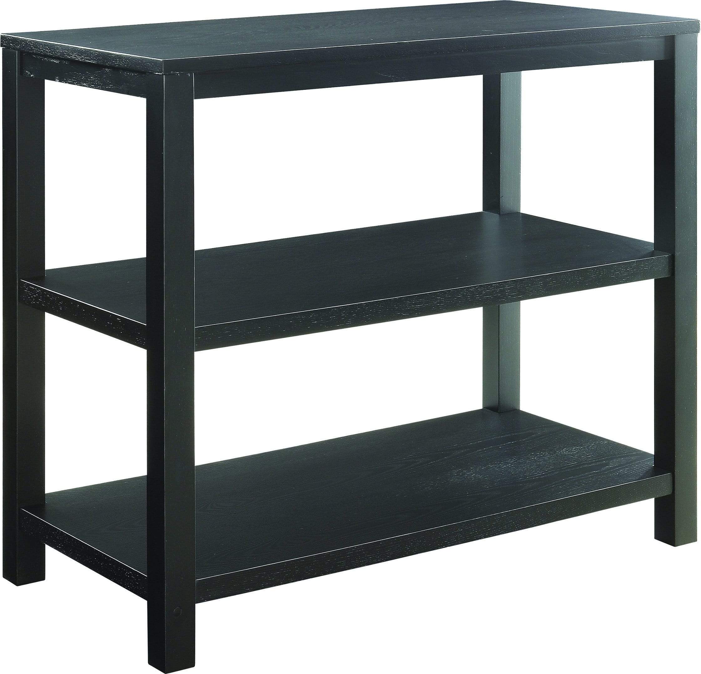 Office Star Ave Six Merge Foyer Table [MRG07R1] - Entryway Console Table for Hallway, Living Room & Office - Modern Home Decor with Storage Shelf
