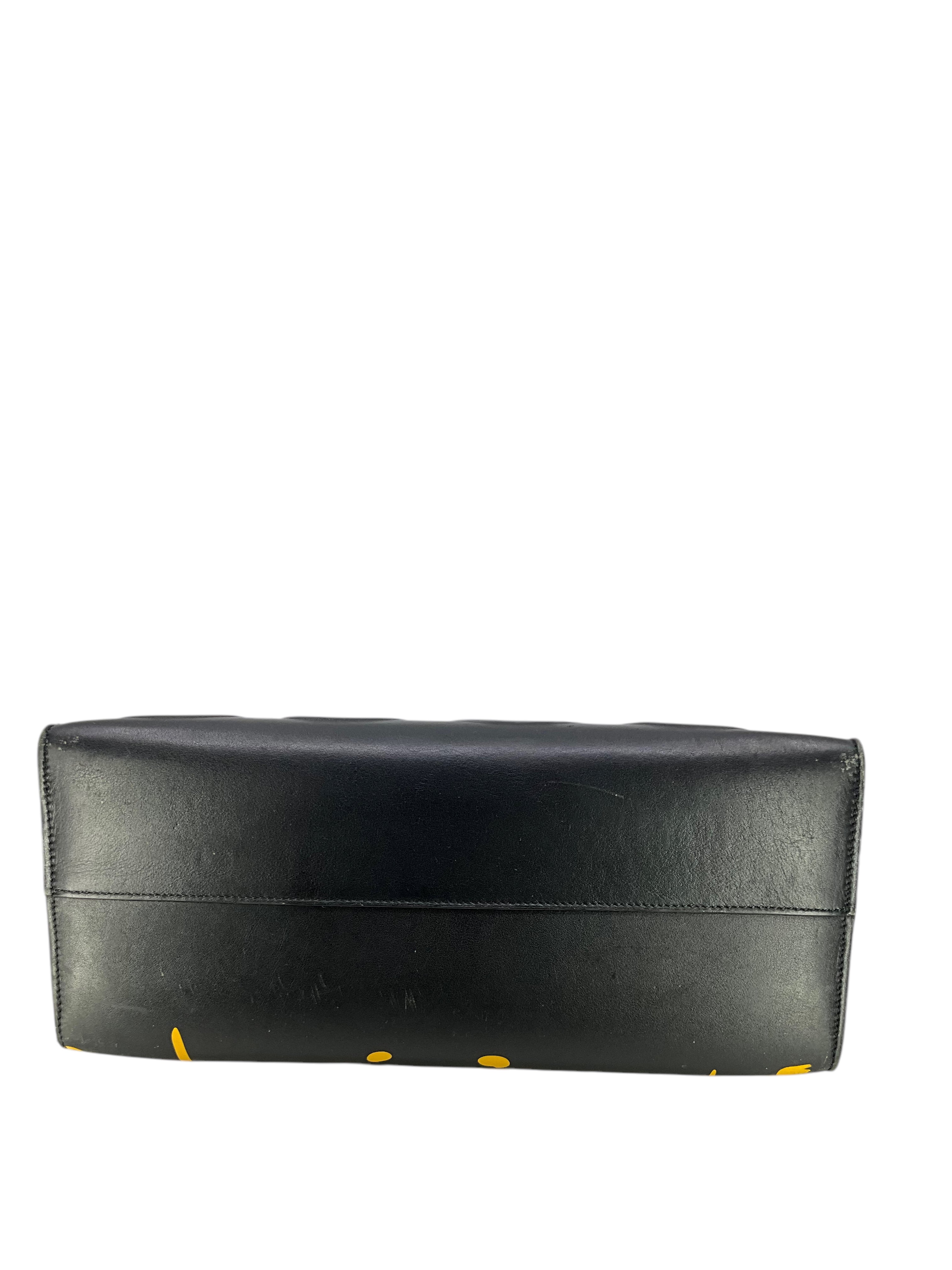 Authentic GUCCI Calfskin GucciGhost Medium Tote Bag for Women - Luxury Leather Handbag for Work, Travel & Everyday Use
