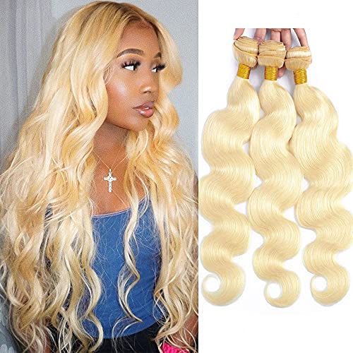 blonde body wave bundle