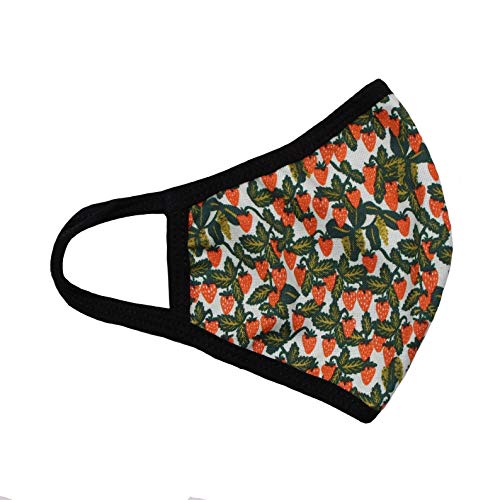 Rifle Paper Co. Reusable Face Mask for Adults | Breathable & Washable Fabric | Perfect for Daily Commute, Travel & Outdoor Activities | LA Keeper Collection