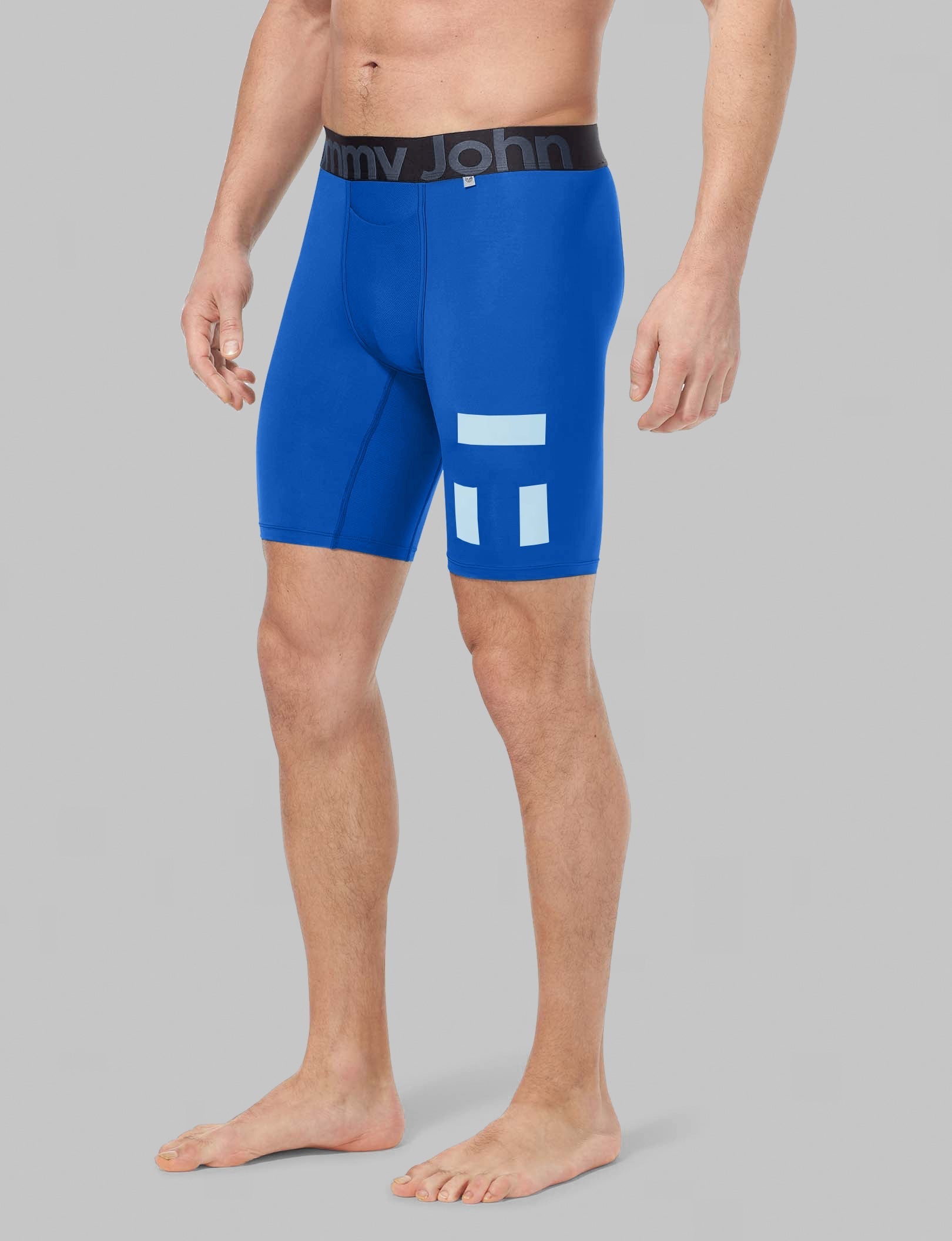360° Sport Boxer Briefs for Men - 8-Pack Moisture-Wicking Breathable Underwear for Workout & Active Lifestyle - Gym, Running, Cycling, Travel Comfort
