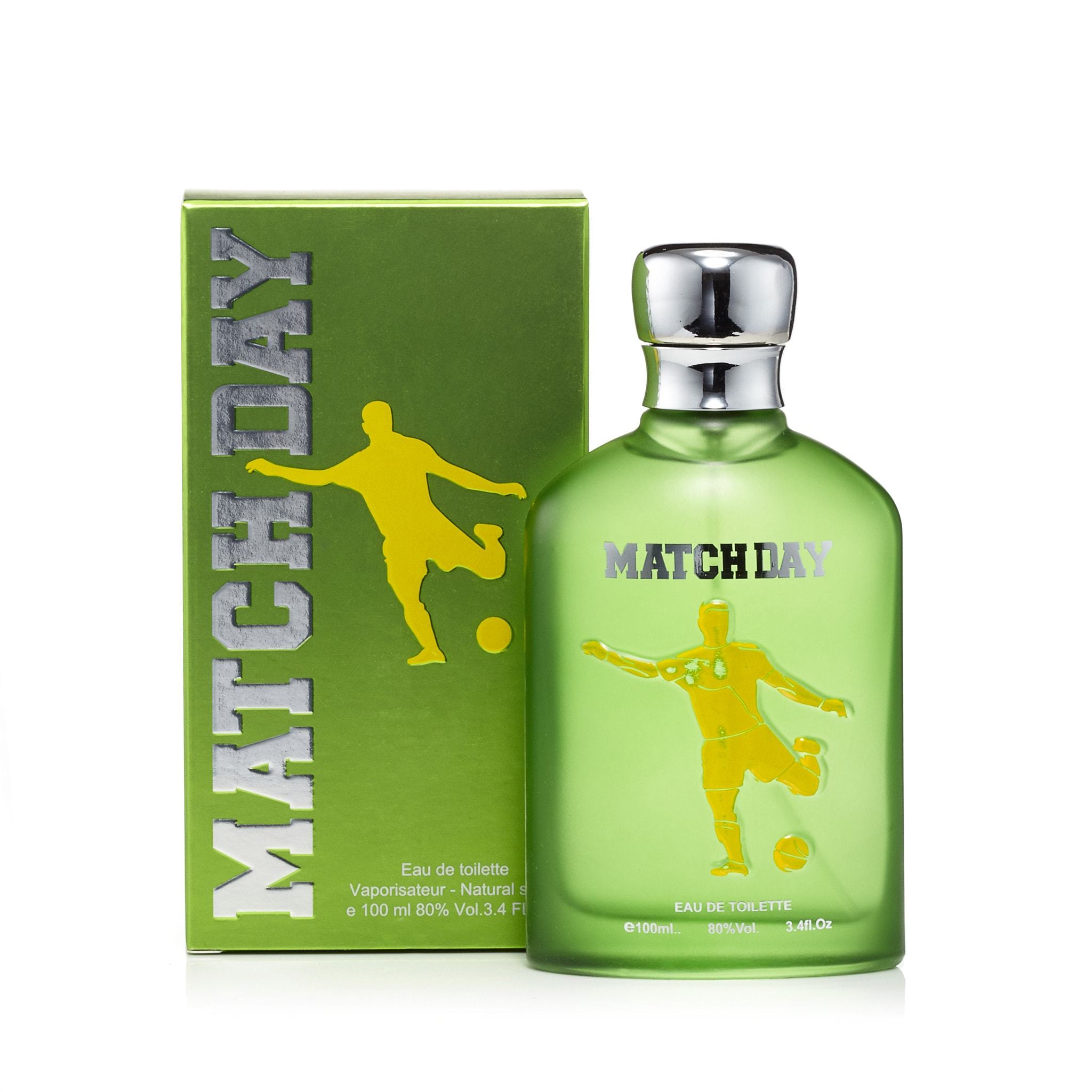 Match Day Green Cologne for Men - Fresh & Invigorating Scent - Perfect for Sports, Gym & Outdoor Activities