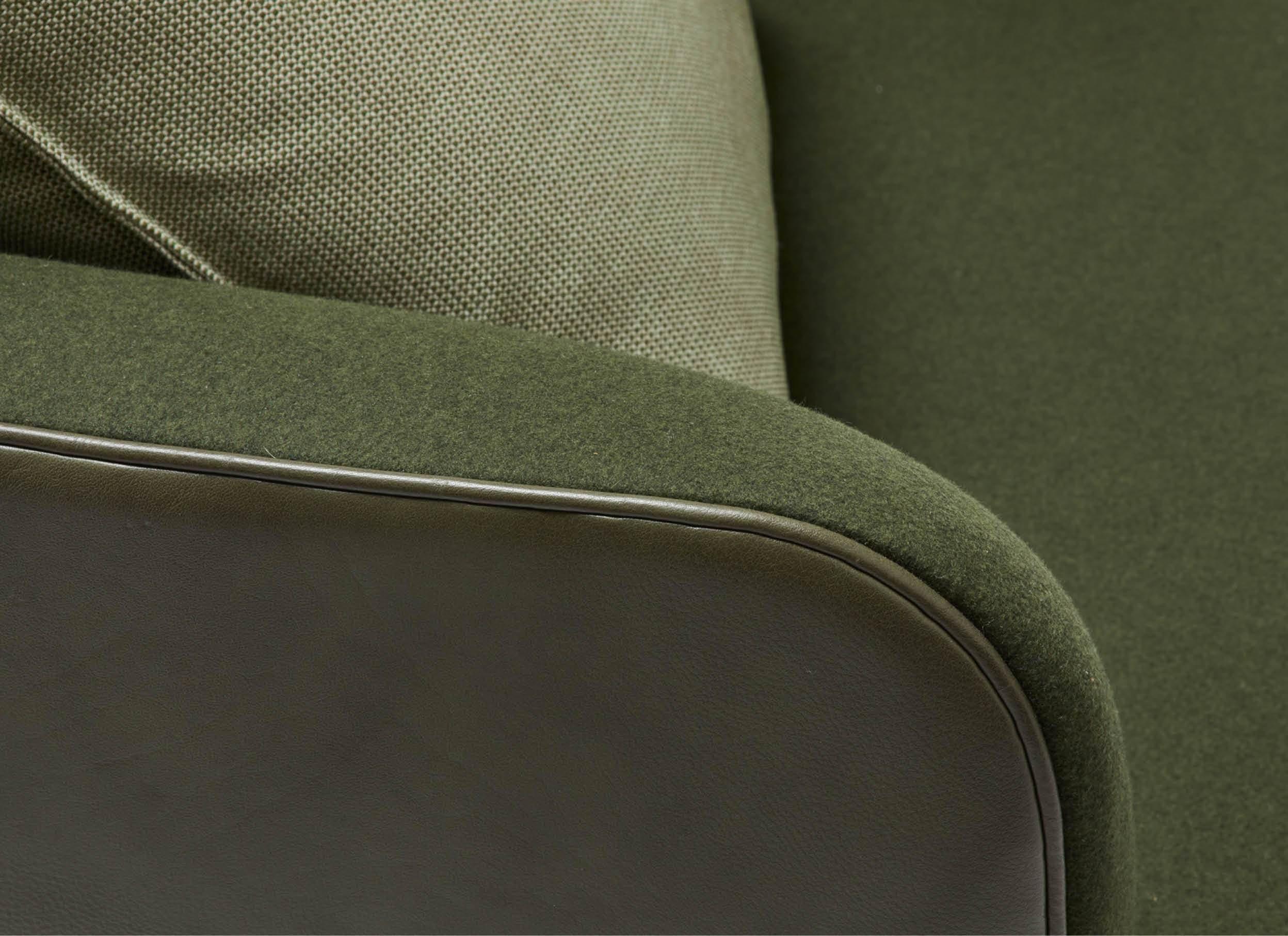 Johanna Occasional Chair - Modern Accent Chair for Living Room, Bedroom, or Office - Stylish Upholstered Armchair with Wooden Legs - Perfect for Reading, Relaxing, and Adding Elegance to Any Space