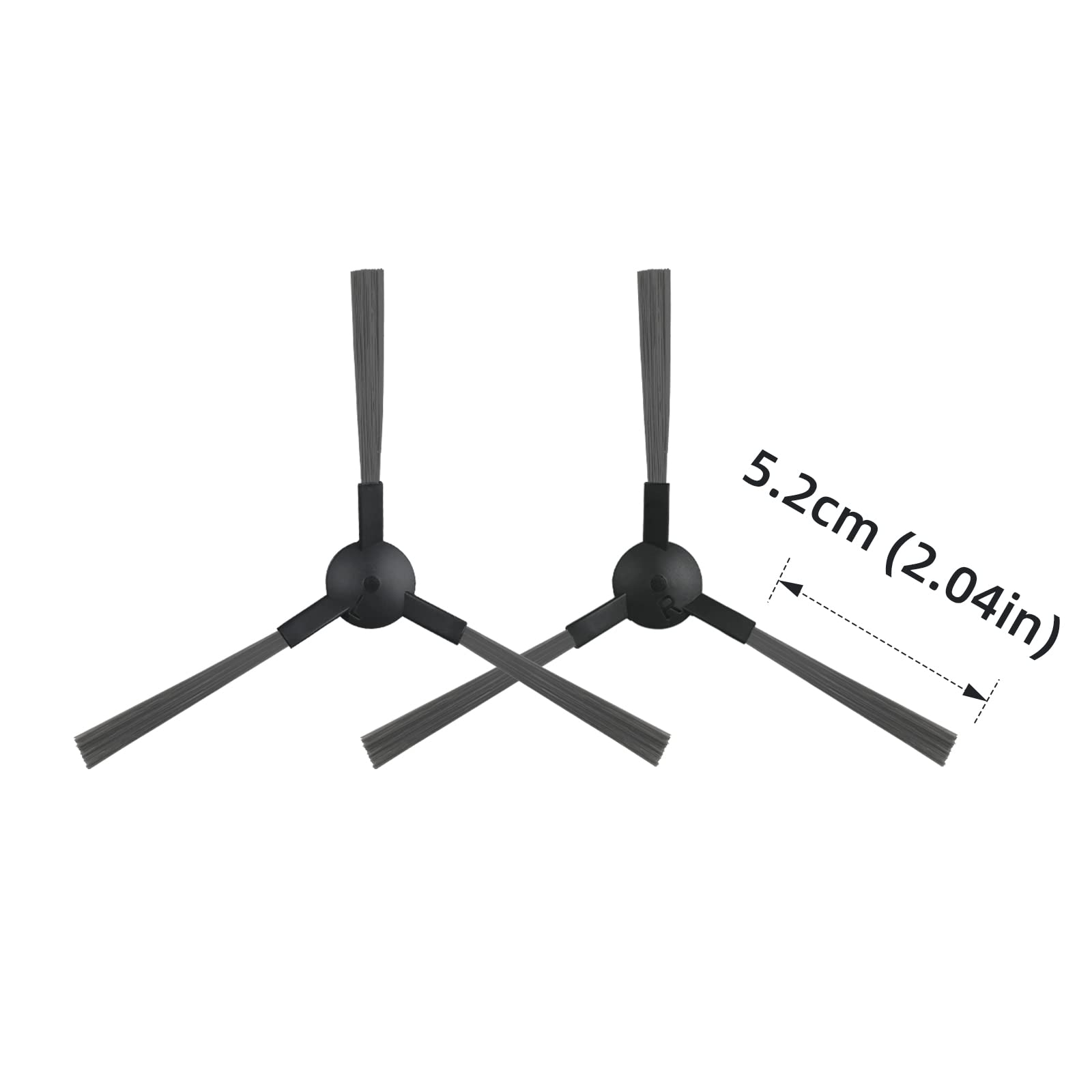 Compatible Replacement Parts for MAMNV BR150 BR151, ZCWA BR150 BR151, MANVINS G20 Robot Vacuum & Mop - 3 HEPA Filters, 3 Mop Pads, 6 Side Brushes - Perfect for Home Cleaning & Maintenance