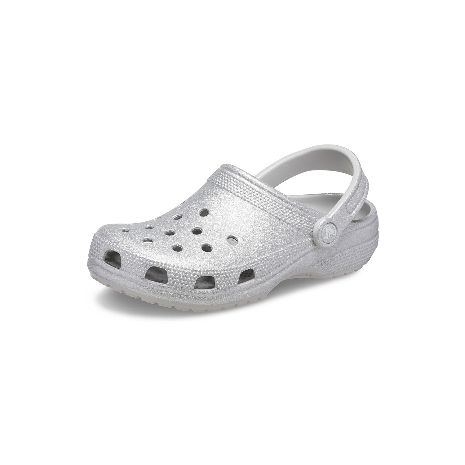 Crocs Unisex Adult Classic Glitter Clogs | Comfortable Slip-On Shoes for Men & Women | Perfect for Casual Wear, Beach, Pool & Indoor Use