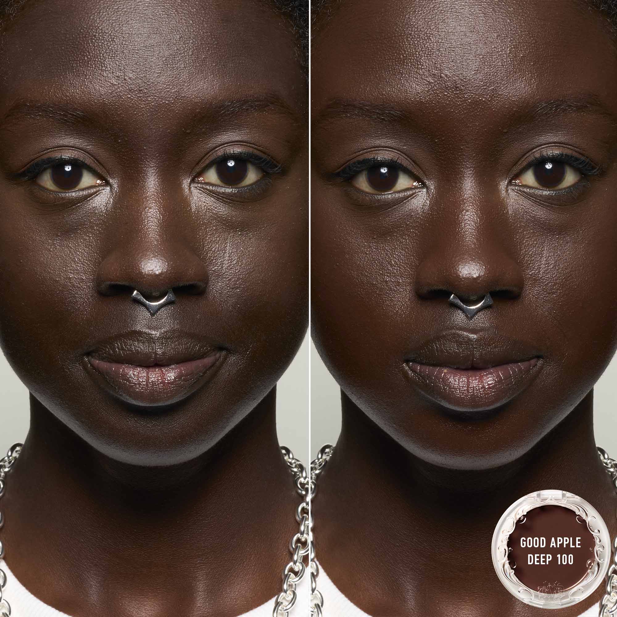 Flawless Finish Apple Skin Perfecting Foundation Balm - Lightweight, Buildable Coverage for a Natural Glow | Ideal for Daily Wear, Special Occasions & Photo Shoots