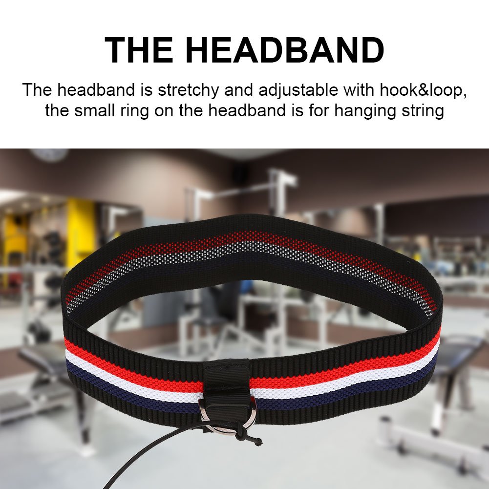 VGEBY Speed Exercise Ball Punching Reflex Training Set - Improve Punch Focus & Boxing Skills for Adults (Red Headband) | Boxing Equipment, MMA Training, Home Workout & Fitness Accessories