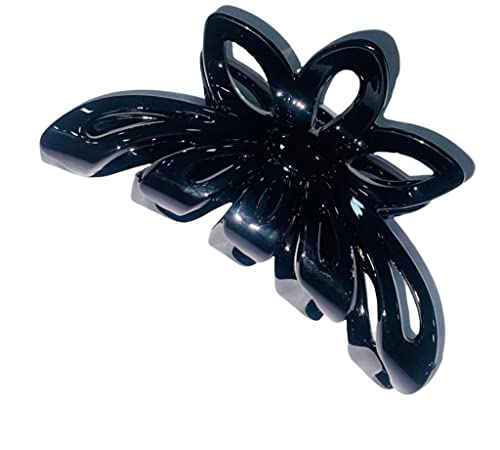 Bakefy Non-Slip Large Claw Hair Clips - Strong Hold Banana Clips for Women, Girls & Kids - Perfect for Thin or Thick Hair - Great for School, Work, Gym & Everyday Hairstyles