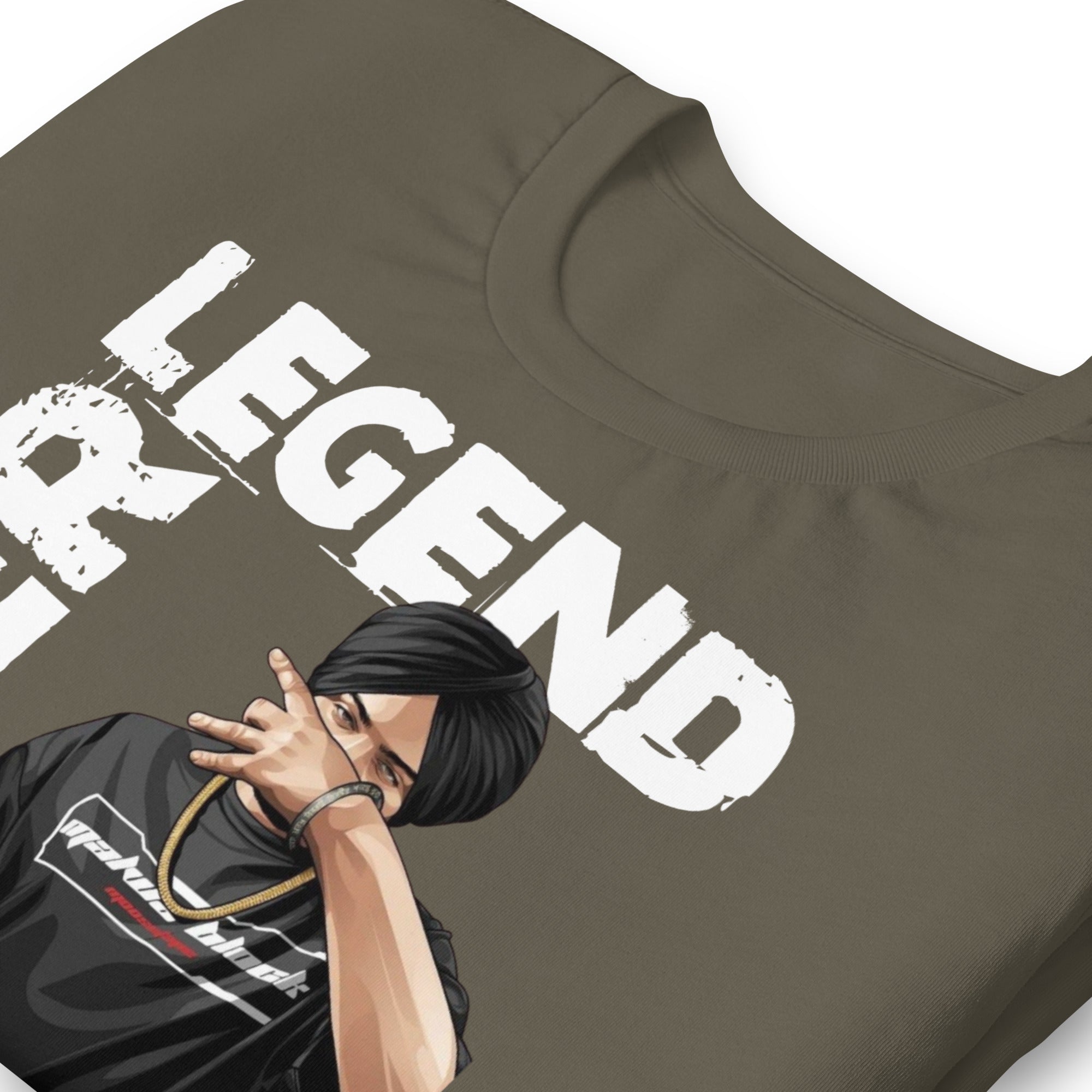 Sidhu Moosewala Legends Never Die Unisex T-Shirt - Comfortable Cotton Tee for Men & Women - Perfect for Concerts, Casual Wear & Fan Merchandise