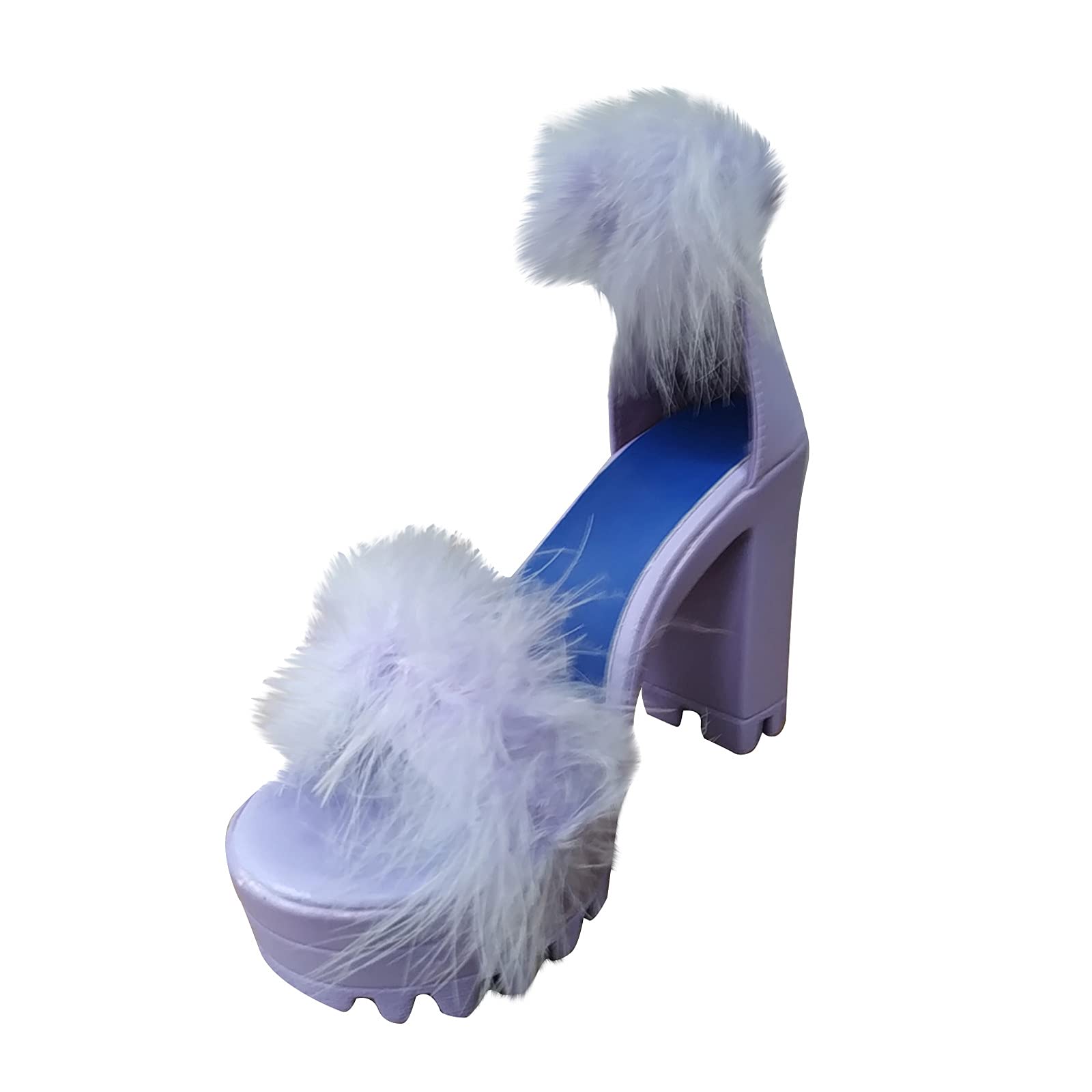Ayaso Women's Slip-On Mule Slippers with Elegant Chain Detail - Transparent Fashion House Shoes for Women - Perfect for Home, Office & Casual Outings