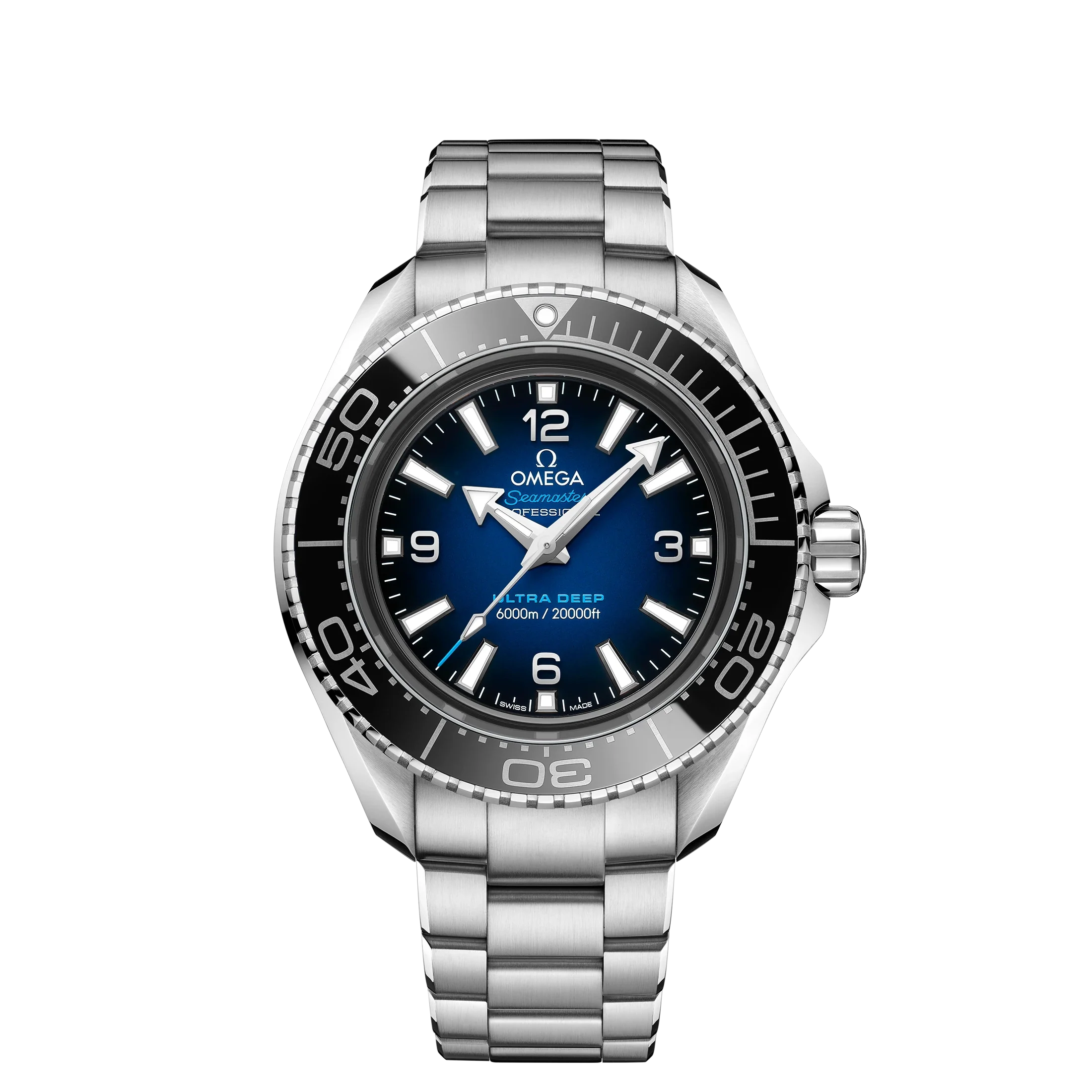 Omega Seamaster Planet Ocean 6000M Co-Axial Master Chronometer Men's Watch 45.5mm - Professional Diving, Luxury Timepiece for Deep Sea Exploration & Formal Occasions