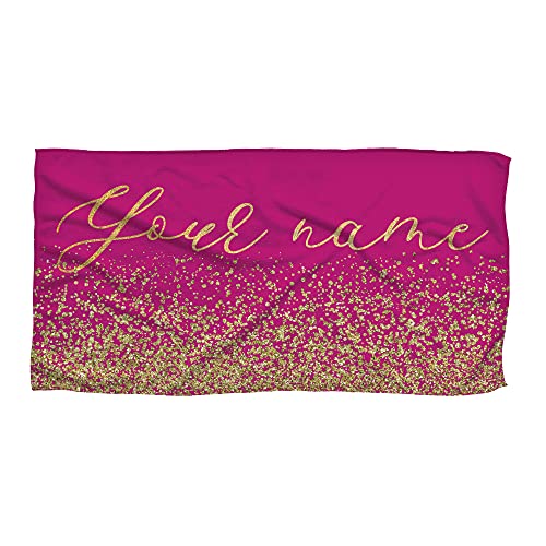 Gold Glitter Towel