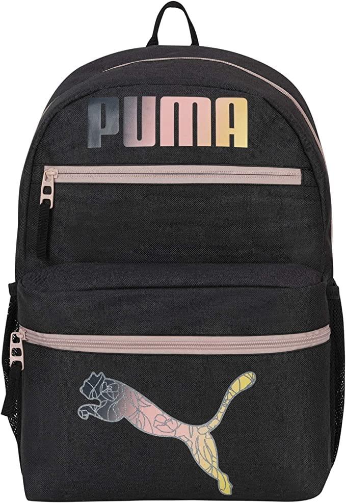 PUMA Kids' Meridian Backpack - Lightweight Waterproof School Backpack for Boys & Girls - Perfect for School, Travel, and Daily Use
