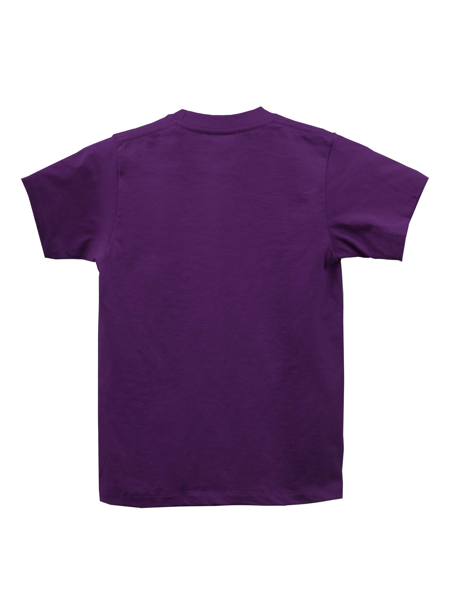A2Y Kids' Heavy Cotton Crew Neck T-Shirts for Boys & Girls - Soft & Durable Everyday Playwear for School, Playdates & Outdoor Activities
