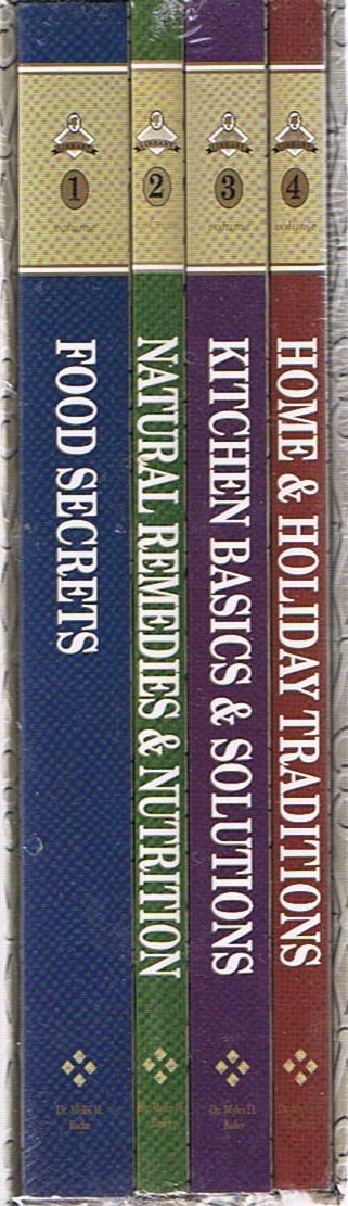 Grandmother's Kitchen Wisdom Library 4-Volume Boxed Set: Food Secrets, Natural Remedies & Nutrition, Kitchen Basics & Solutions, Home & Holiday Traditions - Perfect for Home Cooks, Natural Health Enthusiasts & Holiday Planning