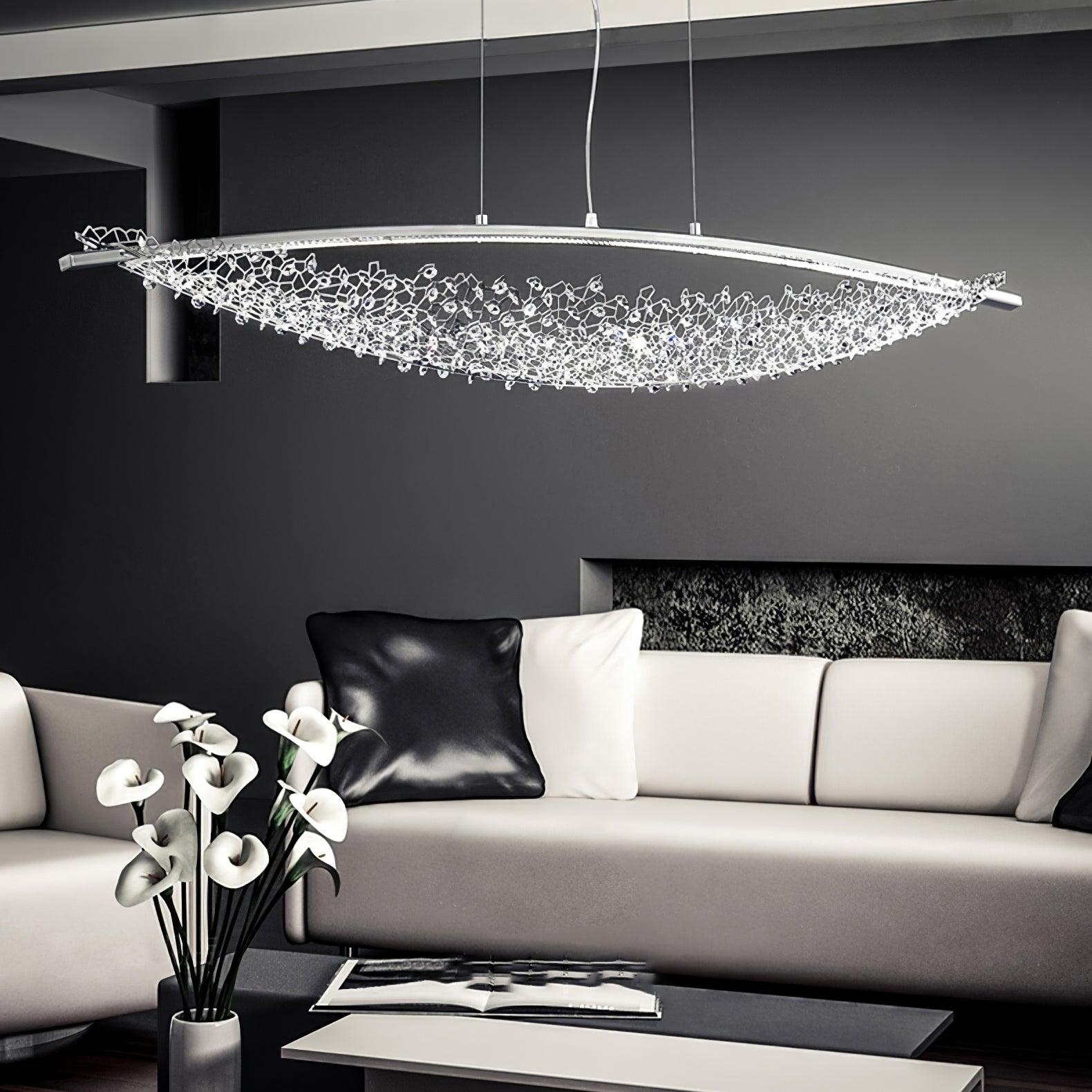 Amaca Modern Pendant Light - Elegant Hanging Ceiling Lamp for Kitchen, Dining Room, Bedroom & Living Room Decor