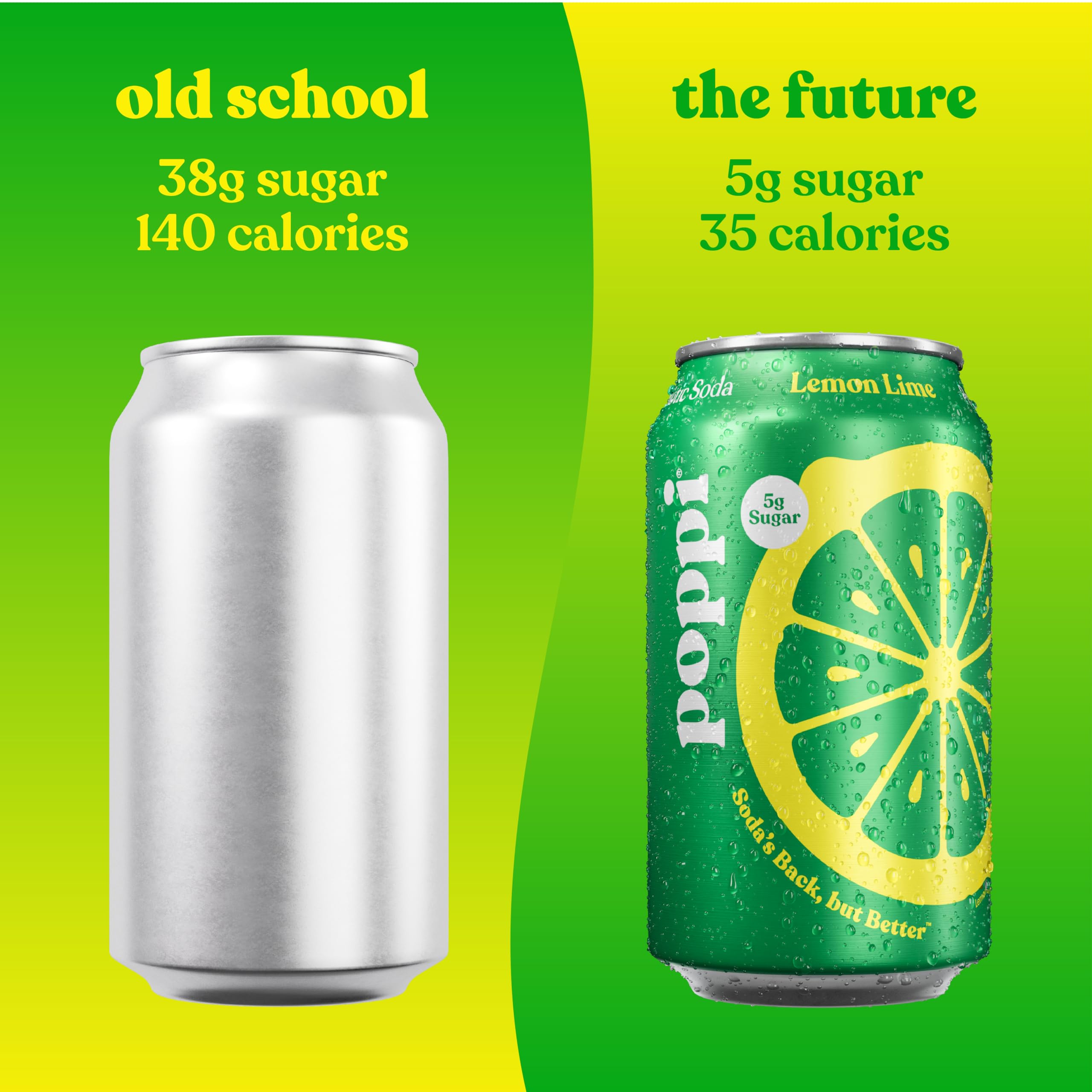 Poppi Sparkling Prebiotic Soda with Apple Cider Vinegar - Variety Pack of 12 Cans (12 Fl Oz Each) | Refreshing Probiotic Drink for Gut Health | Perfect for Parties, Workouts & Healthy Lifestyle