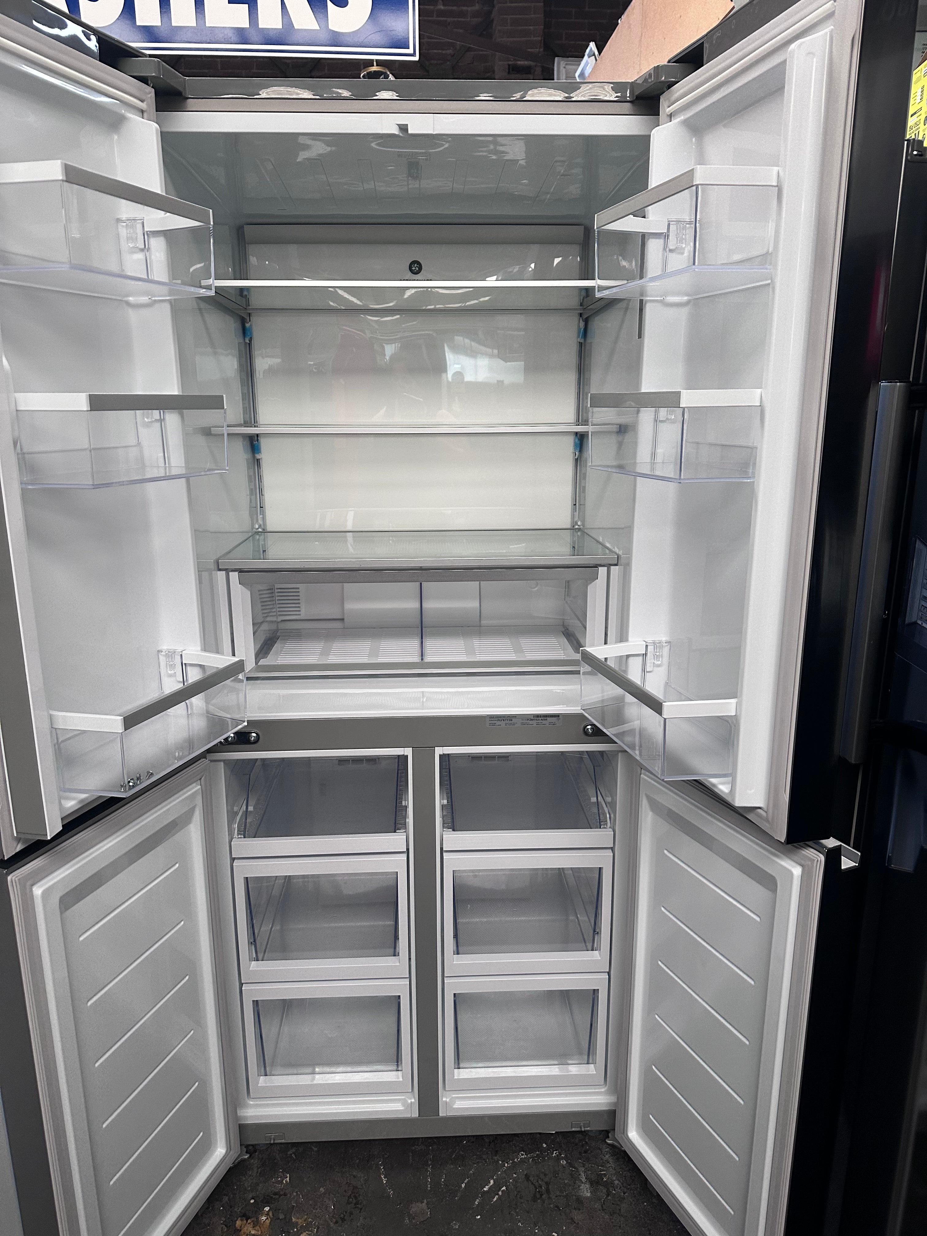 Fisher & Paykel RF500QNX1 498L Quad Door Refrigerator - Stainless Steel Series 7 | Factory Second | Perfect for Large Kitchens & Open-Plan Living Spaces