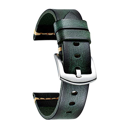 Dark Green/Silver Buckle
