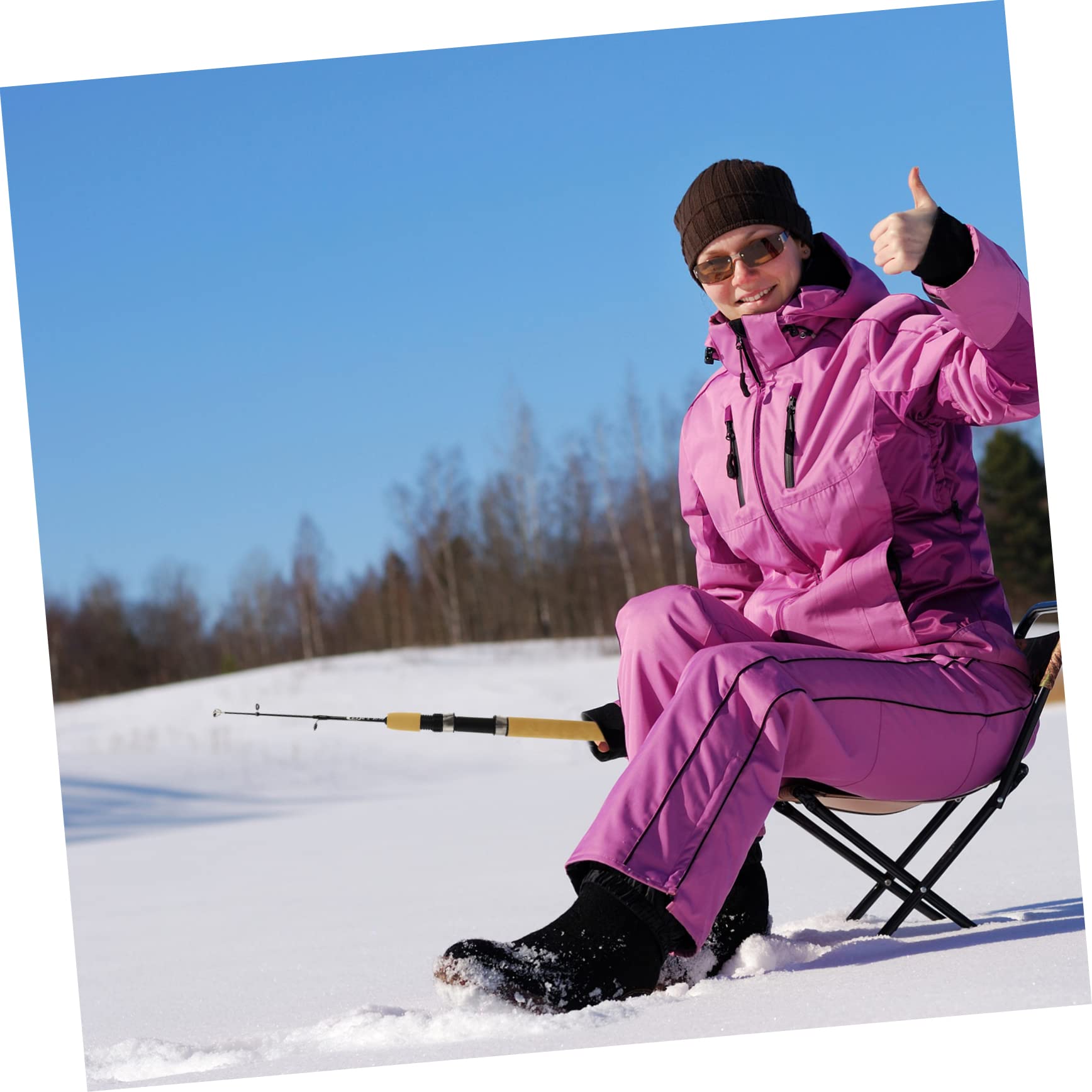 **Ice Fishing Rod with Float - Far Sea Fishing Pliers & Magnet Fishing Kit - Complete Fishing Gear Set for Ice, Saltwater & Magnet Fishing - Perfect for Winter Ice Fishing, Deep Sea Angling & Treasure Hunting**