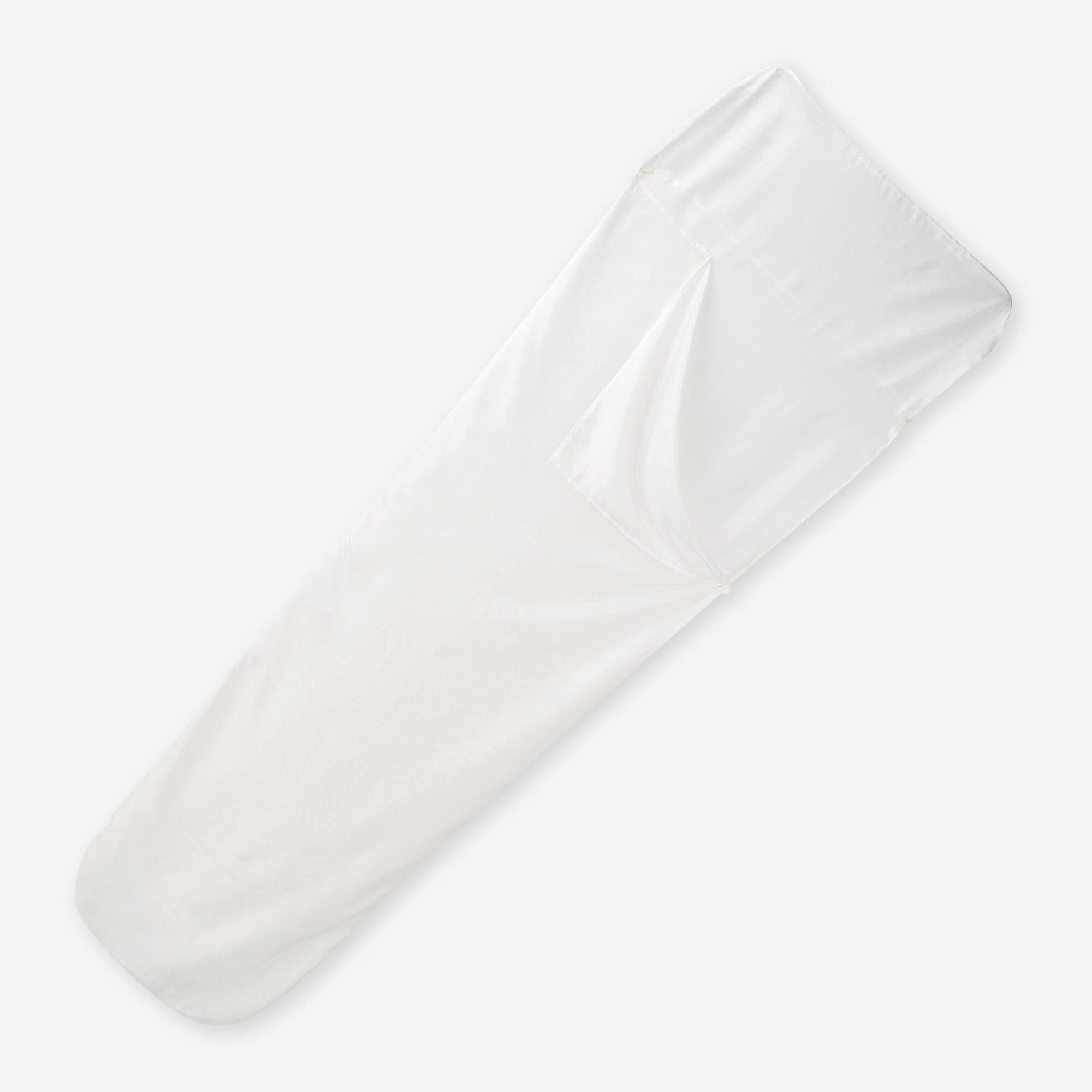 Forclaz Silk Sleeping Bag Liner - Lightweight & Breathable Travel Sleeping Bag Cover for Camping, Hiking, Backpacking & Outdoor Adventures