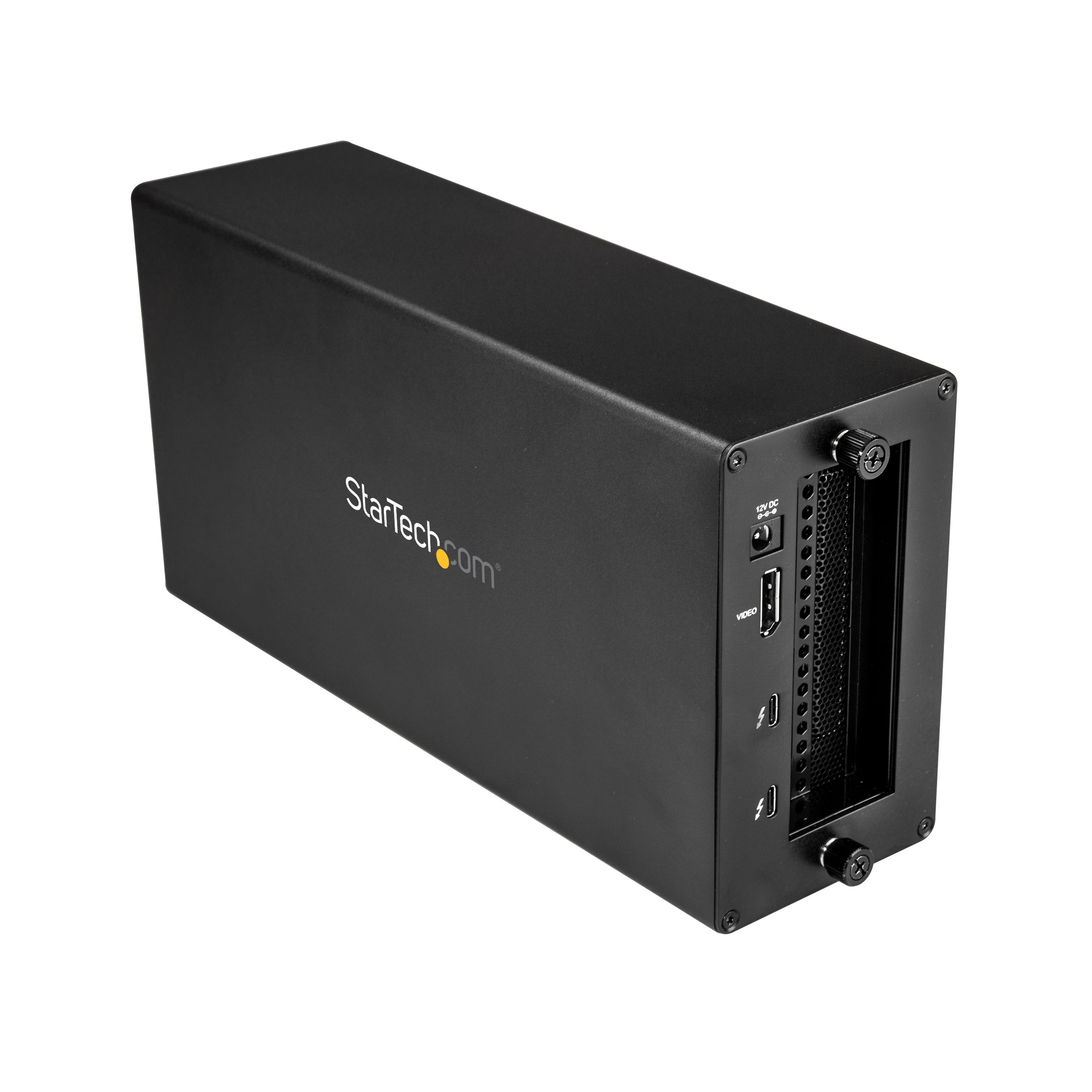 StarTech.com Thunderbolt 3 to PCIe M.2 Adapter - External Enclosure with Expansion Card | High-Speed Data Transfer for SSDs & NVMe Drives | Perfect for Mac & PC Workstations, Video Editing & Gaming Rigs