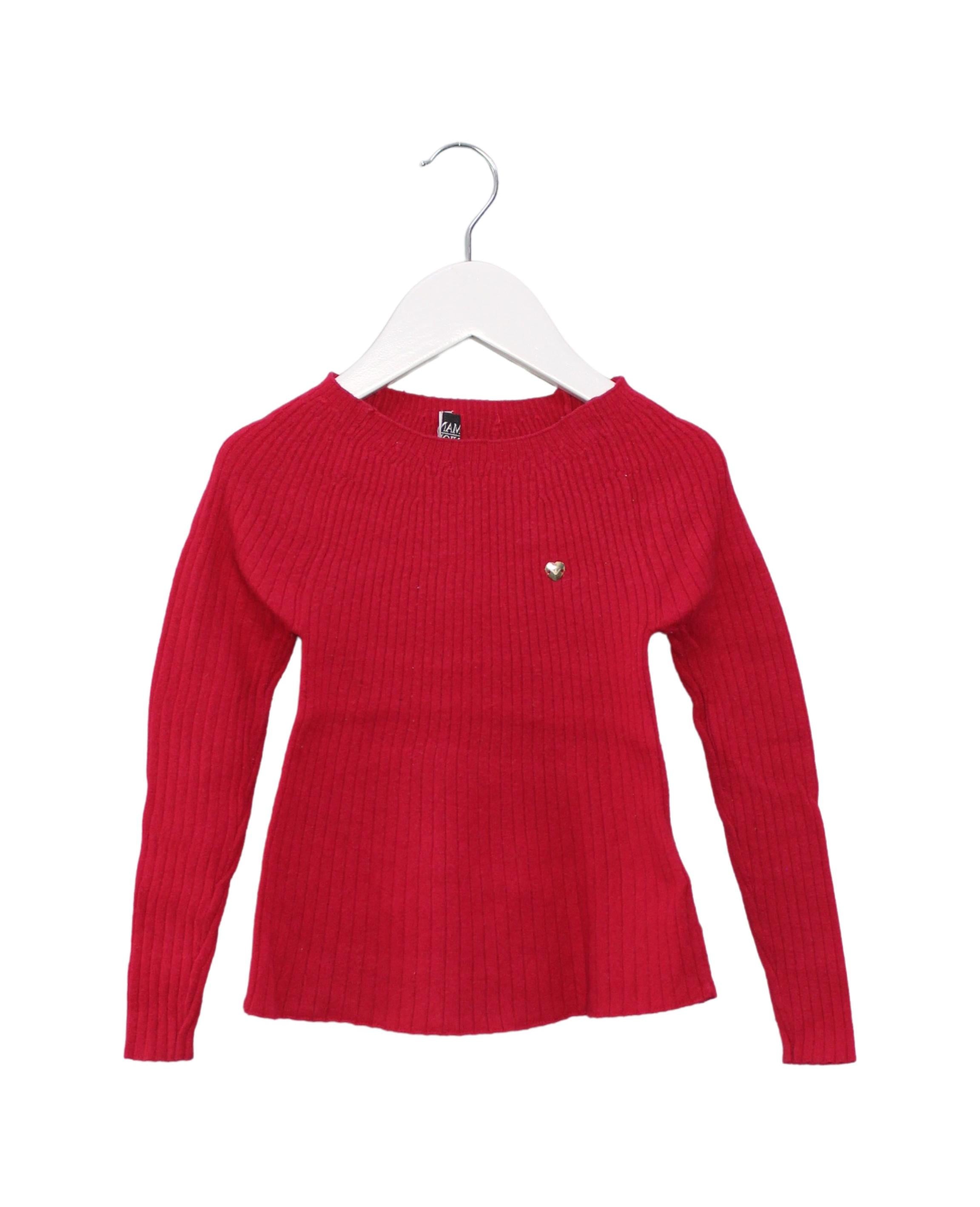 Armani Long Sleeve Top for Girls 4T (106cm) - Stylish Comfort for School, Parties & Everyday Wear