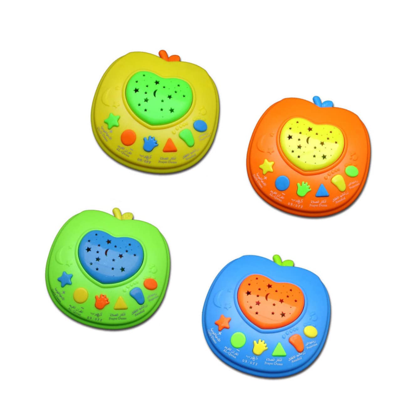 HEMOTON 2-Pack Musical Storytelling Toy Set - Interactive Educational Learning Machine for Kids (Blue) | Perfect for Early Childhood Development & Classroom Activities