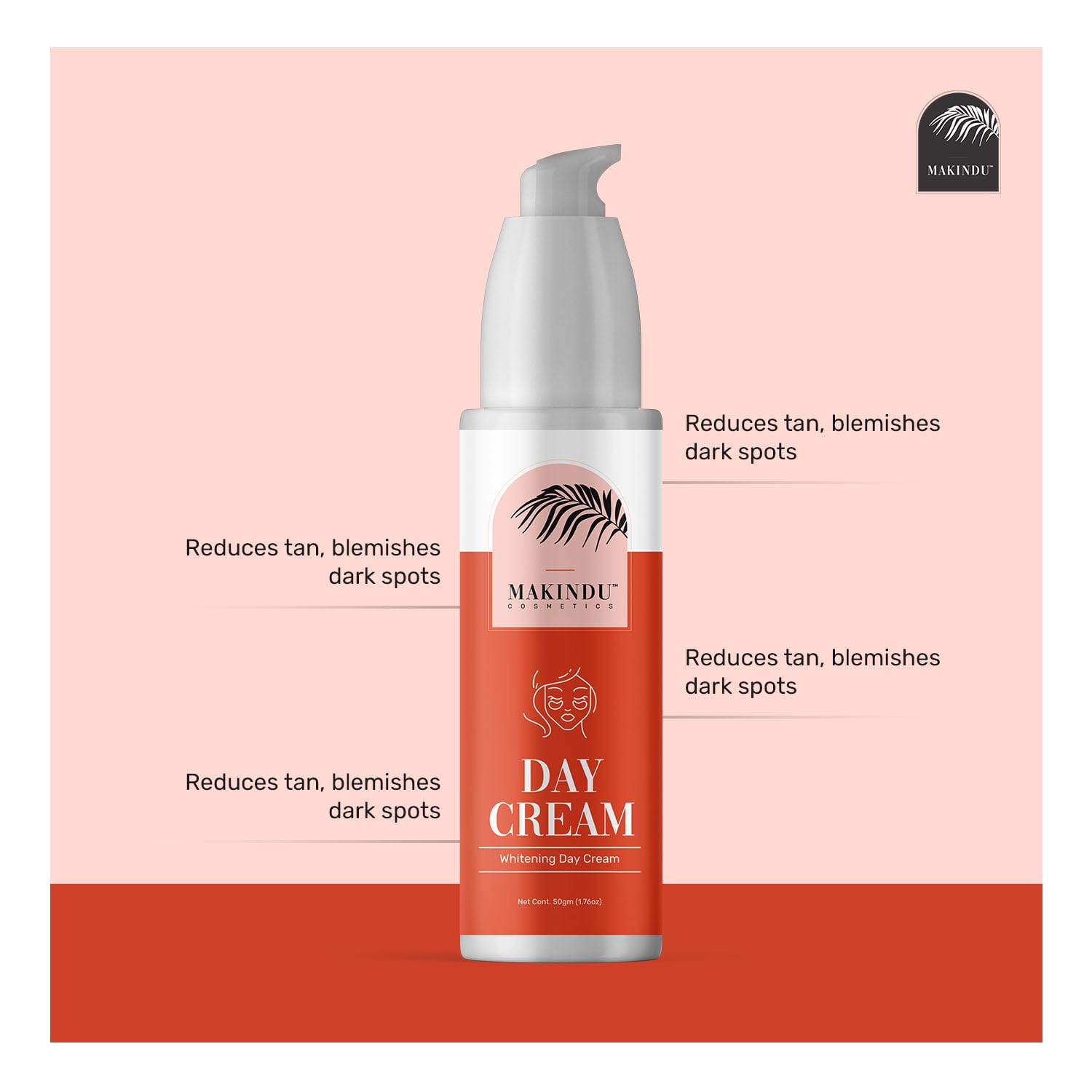 MAKINDU Cosmetics Special Combo - Fresh Power Fruit Body Wash & Shower Gel (250ml) + Perfect Radiance Whitening Day Cream (50g) | Hydrating & Brightening Skincare Set for Daily Use & Gifting