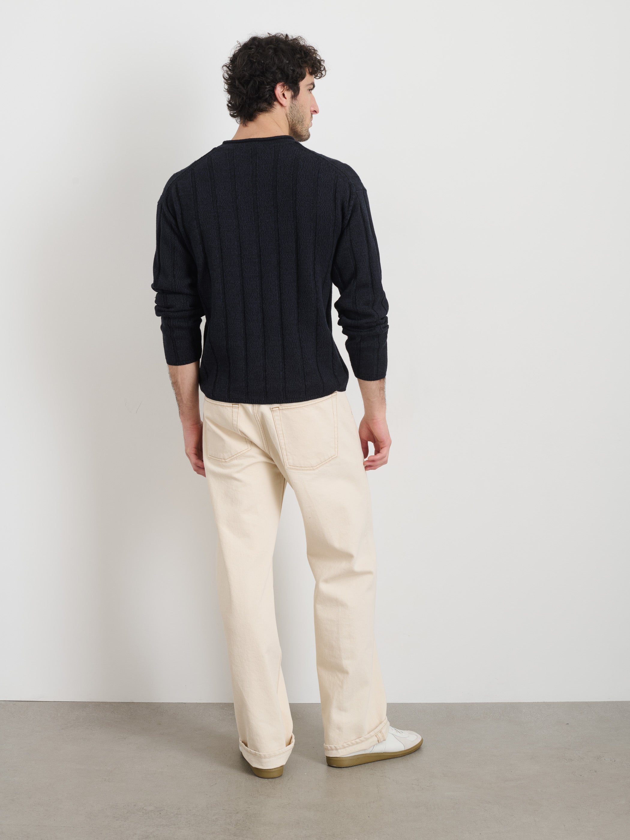 James Rollneck Cotton Linen Shirt - Comfortable & Breathable Men's Casual Wear for Office & Weekend Outings