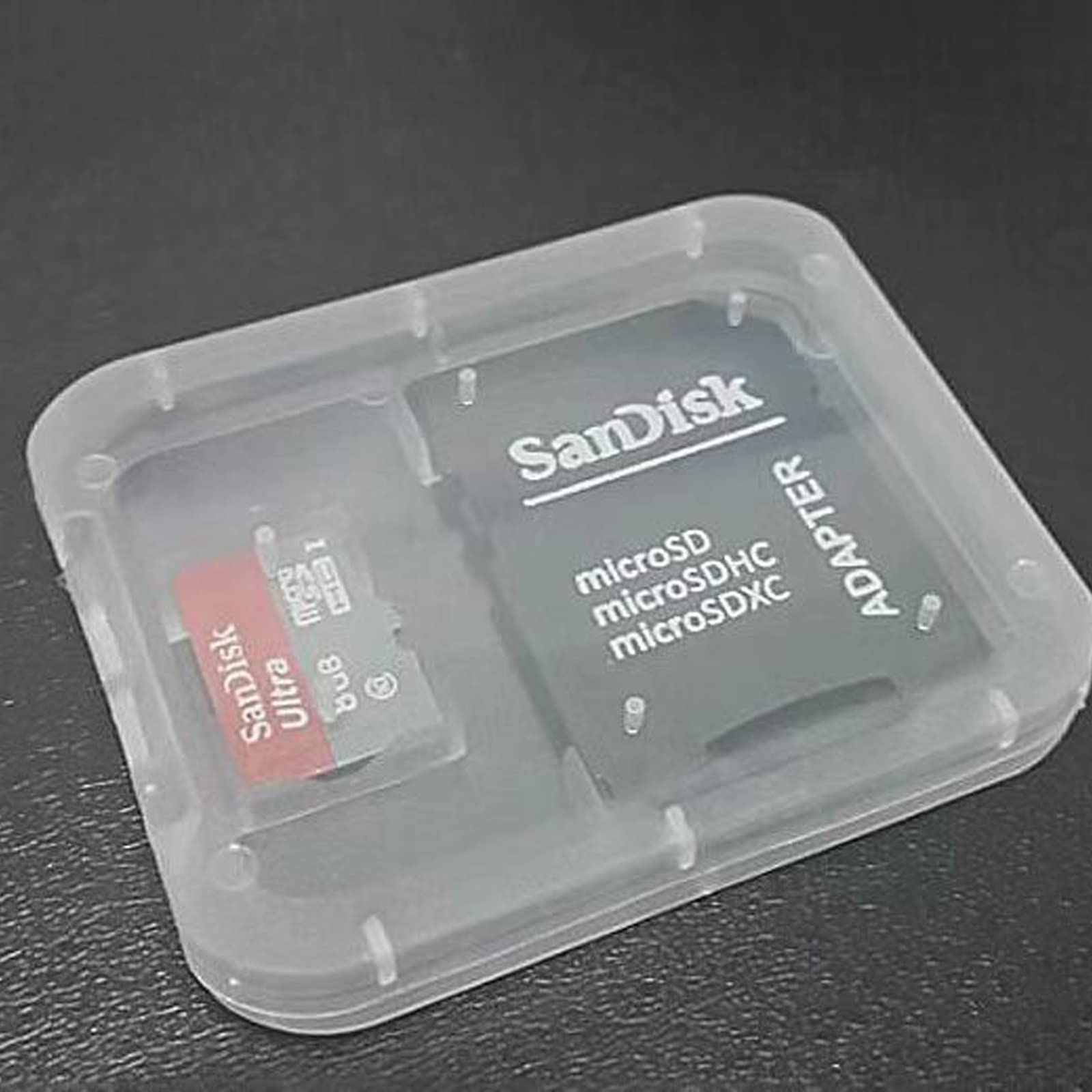 12 Pack Clear Memory Card Storage Cases - Durable SD, Micro SD, TF Card Protector for Cameras, Phones & Tablets | Organize & Safeguard Your Memory Cards