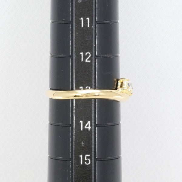 18K Yellow Gold Diamond Ring for Women - Elegant Solitaire Engagement & Wedding Band - Perfect for Proposals, Anniversaries, and Special Occasions