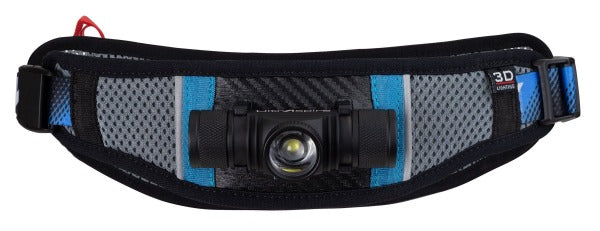 UltraSpire Lumen 400Z Rechargeable LED Waist Light for Running, Hiking & Cycling - High Visibility Safety Light for Outdoor Night Activities