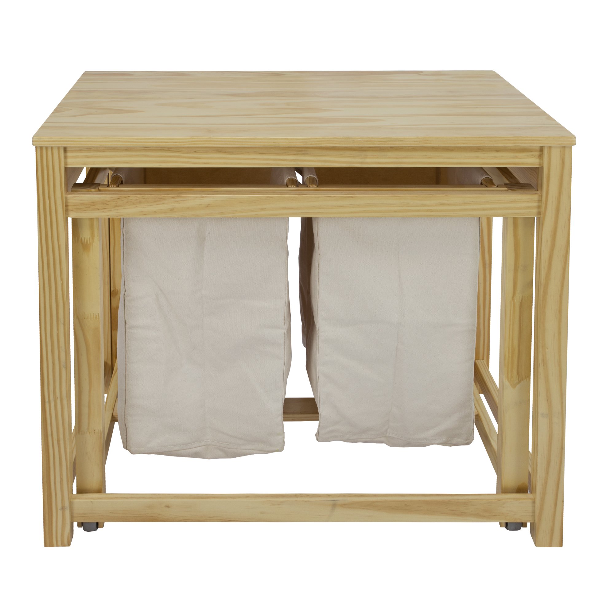 Casual Home Eco-Friendly Laundry Hamper Basket - Natural Woven Storage for Clothes, Towels & Linens - Perfect for Bedroom, Bathroom & Laundry Room Organization