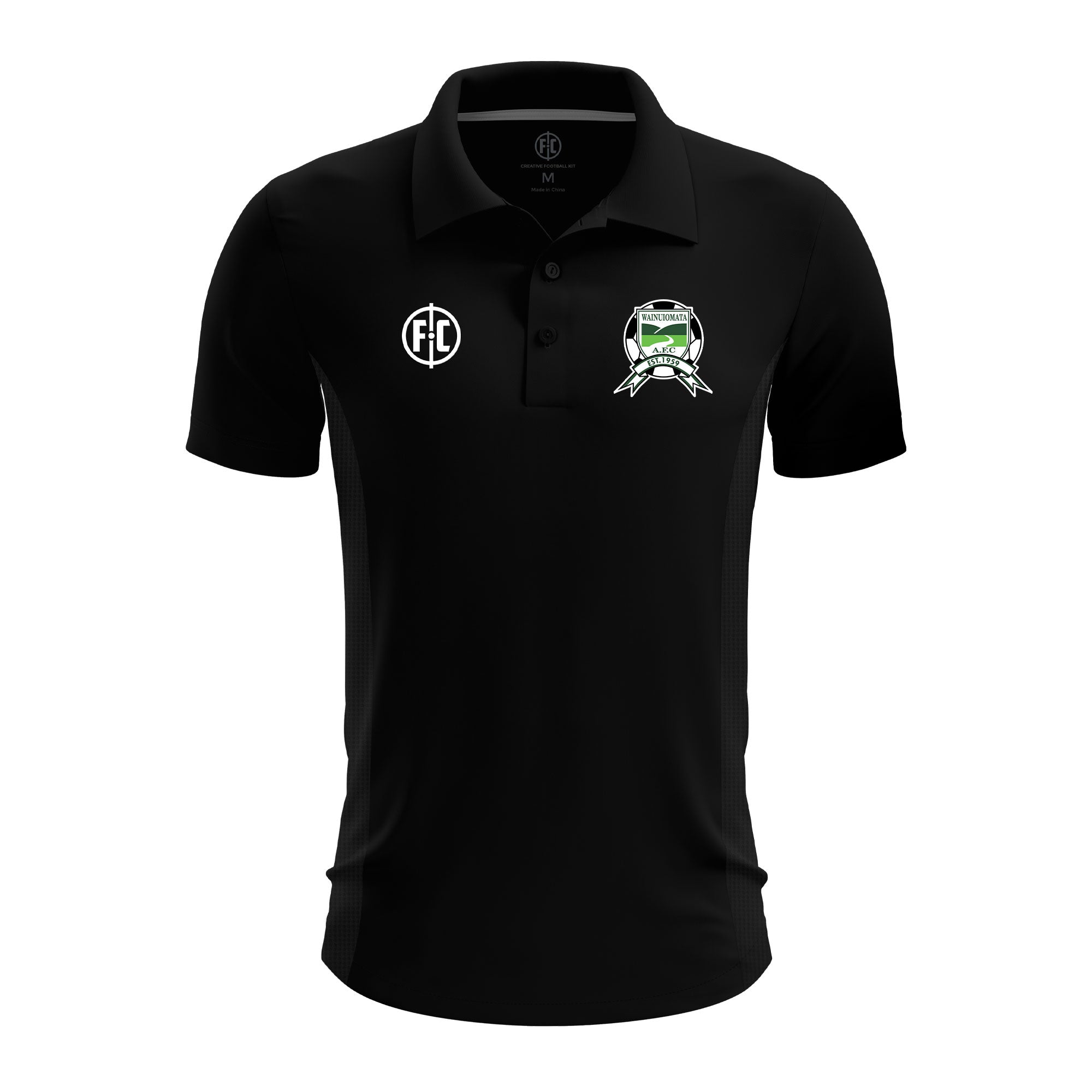 Wainuiomata AFC Club Polo Shirt - Men's Breathable Sports Jersey for Soccer Fans & Players - Perfect for Training, Matches & Casual Wear