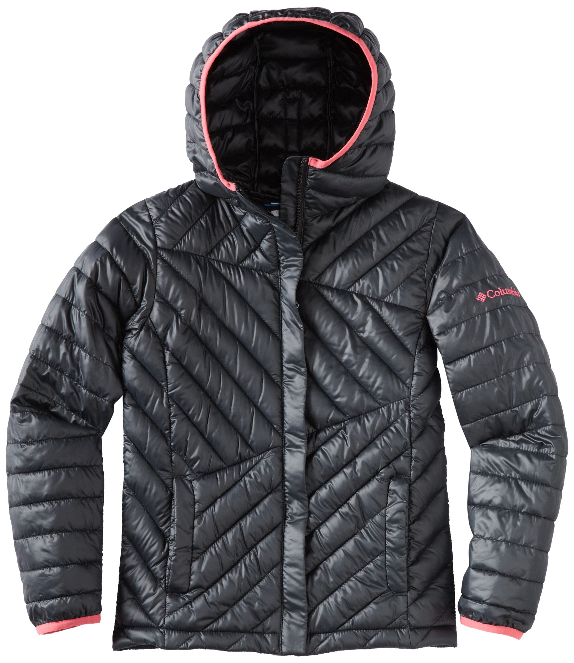 Columbia Girls' Powder Lite Puffer Jacket - Lightweight Insulated Winter Coat for Kids, Water-Resistant & Warm - Perfect for Snow Play, Skiing & Outdoor Adventures
